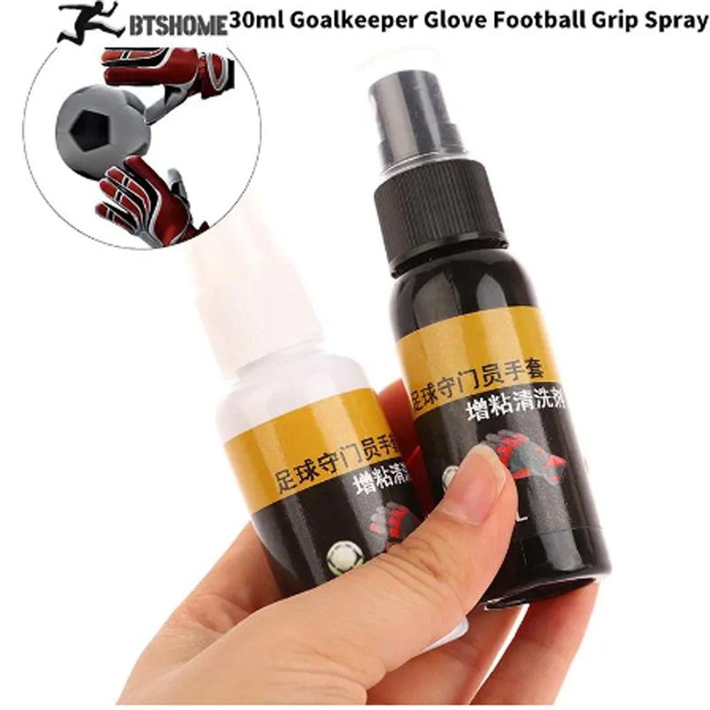 30ML/Bottle Glove Football Grip Spray Enhanced Sticky Non-slip Baseball Replacement Glove Glue Goalkeeping Gloves Cleaner