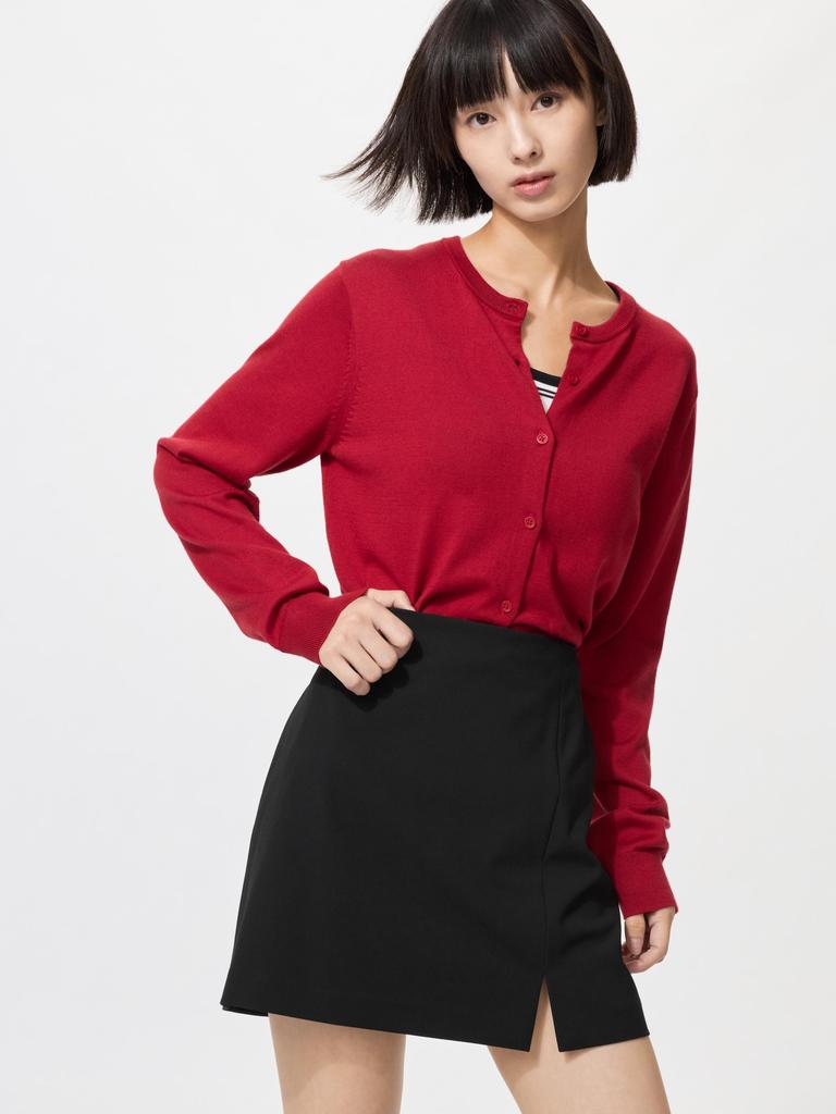 Uniqlo Японская юбка с разрезом