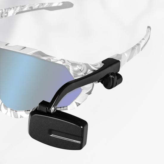 Зеркало заднего вида для велосипедного шлема, многоугольное регулируемое велосипедное стекло, зеркало заднего вида, устойчивое к царапинам, аксессуар для езды на велосипеде, безопасность дорожного движения