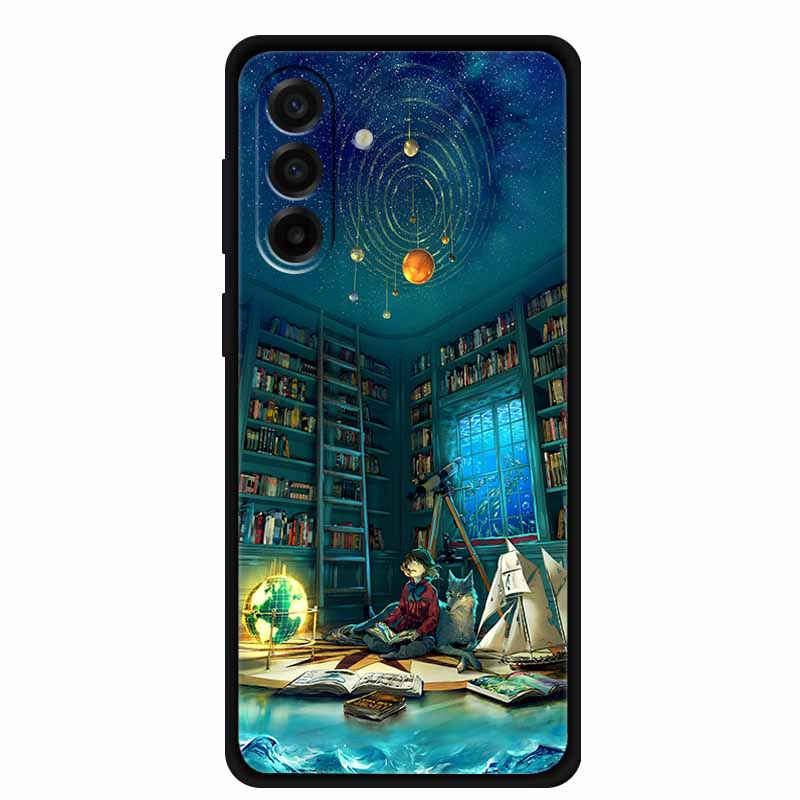 Чехол для Samsung Galaxy A17 5G Мультяшный Мягкий Силикон ТПУ Популярные Принты Чехлы Для GalaxyA17 5G Чехлы Для Телефона Fundas Galaxy A17