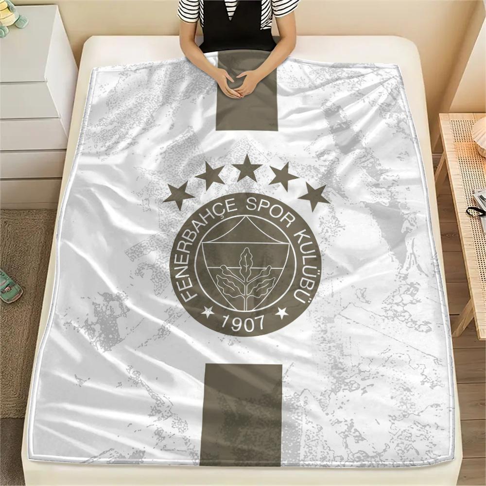 Fenerbahce Flannel Blanket, High quality Comfortable for All Seasons, Home Decor, Warmth and Comfort