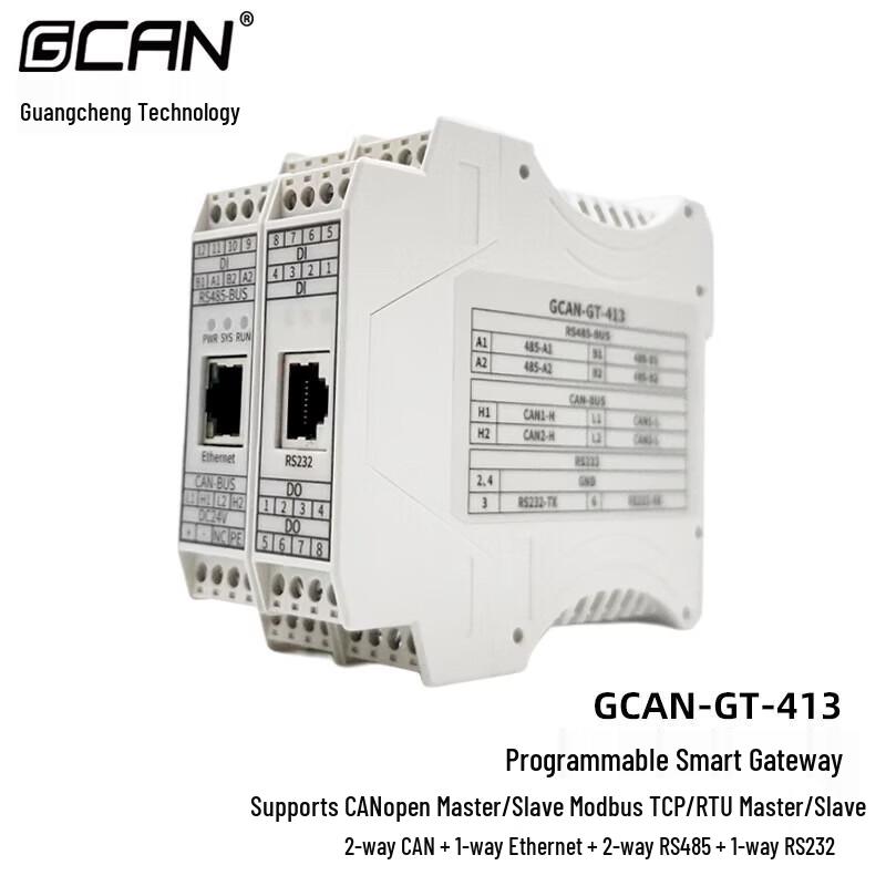 GCAN Programmable Industrial Gateway and Converter