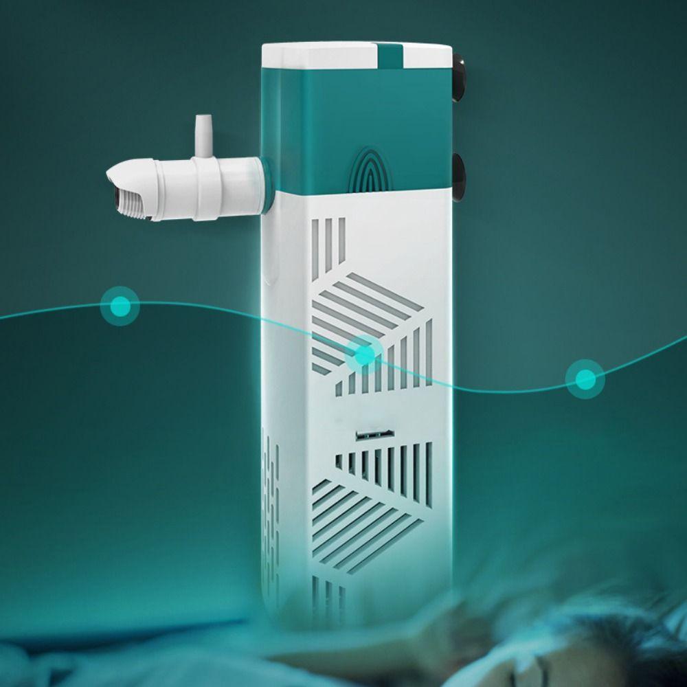 3/6/10 Вт Погружной фильтр для аквариума Регулируемый сборщик фекалий рыб Фильтр Аквариум