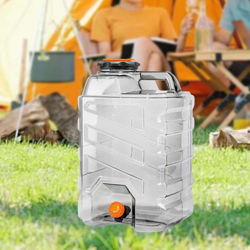 Походное ведро для воды Портативный контейнер для напитков Переноска Бочка для пеших походов, рыбалки, домашнего использования