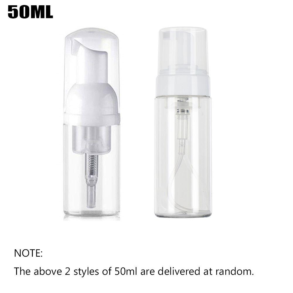 Hand Sanitizer Shampoo Shower Gel Soap Dispenser Clear Foaming Bottle Pump Container Liquid