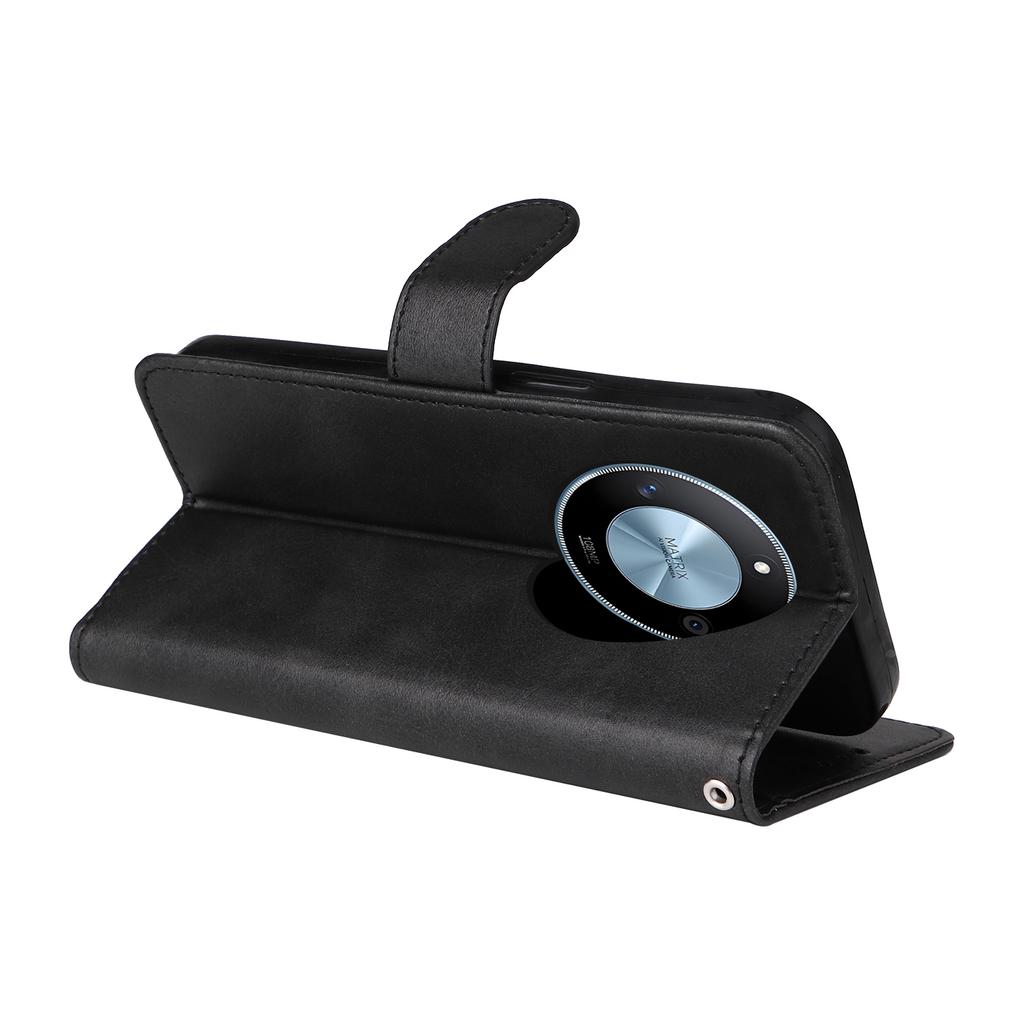 For Honor X60 5G Case Wallet PU Leather Folio Flip Phone Cover