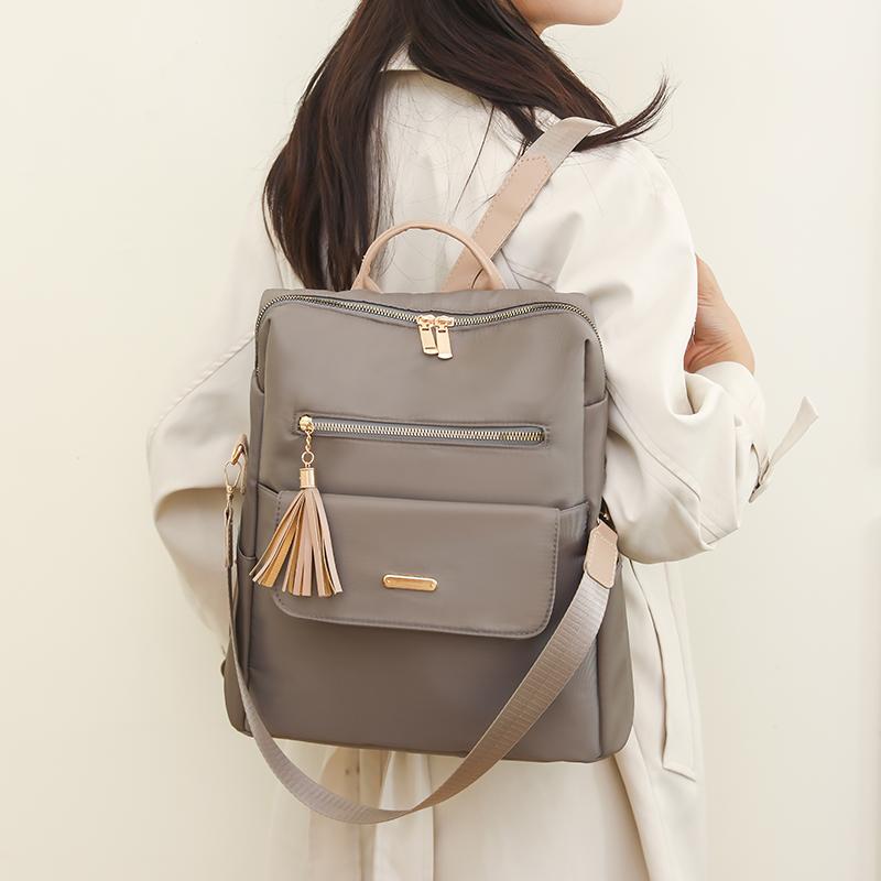 Женский рюкзак Oxford, большая вместимость, двухцелевая женская сумка через плечо, рюкзак