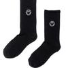 MASSNOUN SMILE LOGO SOCKS MSZAS001-BK