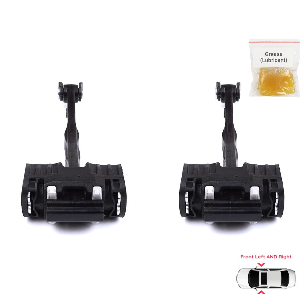 EDP1400-1 2 Pieces Front Door Stop Check Assy Limiter Strap for BMW 5 Series F10 F11 F18 LCI 2009-2017 51217182005