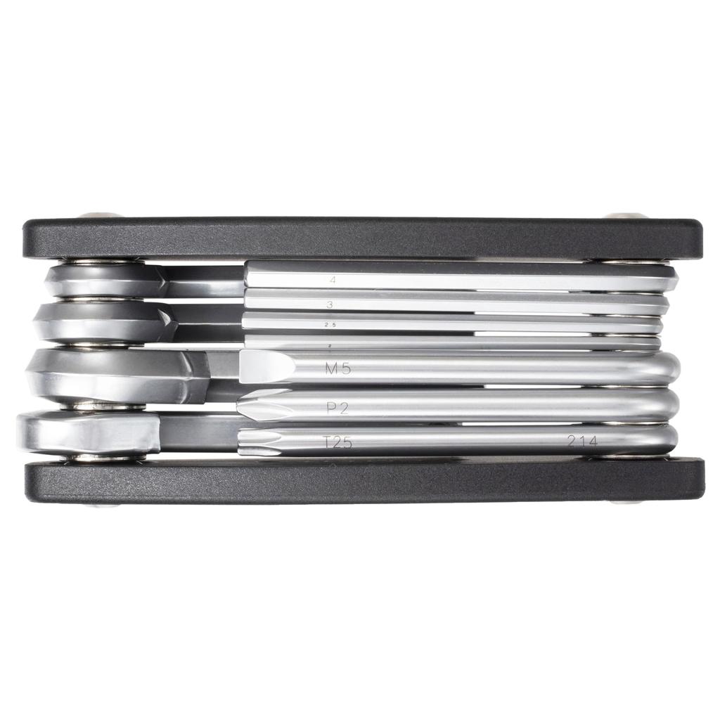 TONE CMT11 Black Multi-Tool (11 pieces, Silver)