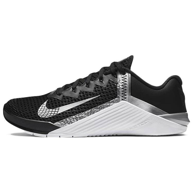 (WMNS) Женские кроссовки Nike Metcon 6 'Black Metallic Silver' AT3160-010