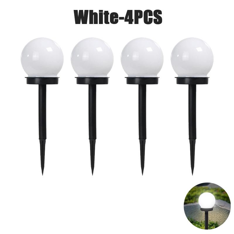 Солнечная светодиодная лампа, трехцветная, энергосберегающая, водонепроницаемая, простое атмосферное освещение, уличное садовое освещение для газона