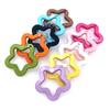 Ручная работа для изготовления ожерелья, сережек, модные подвески в виде пентаграммы, акрил, 10 шт., 30 мм, DIY ювелирный материал, яркие цвета