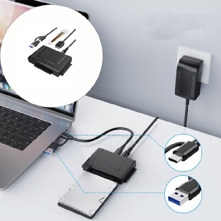 Внешний адаптер USB 3.0 IDE для 2,5-дюймовых жестких дисков с простым управлением