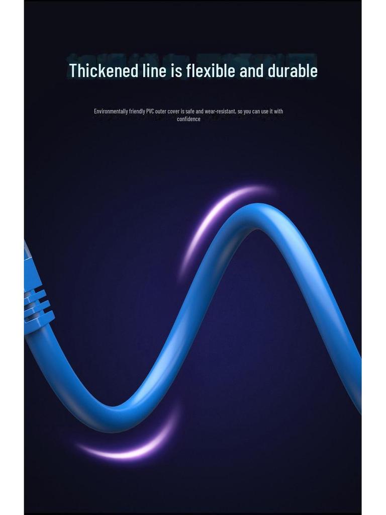 Высокоскоростной гигабитный Ethernet-кабель Philips CAT6 для подключения к домашнему маршрутизатору