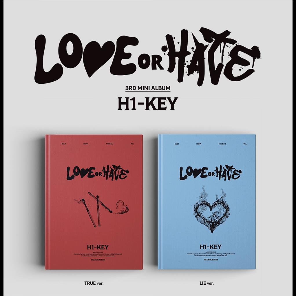 H1-KEY ЛЮБОВЬ или НЕНАВИСТЬ 3-й мини-альбом