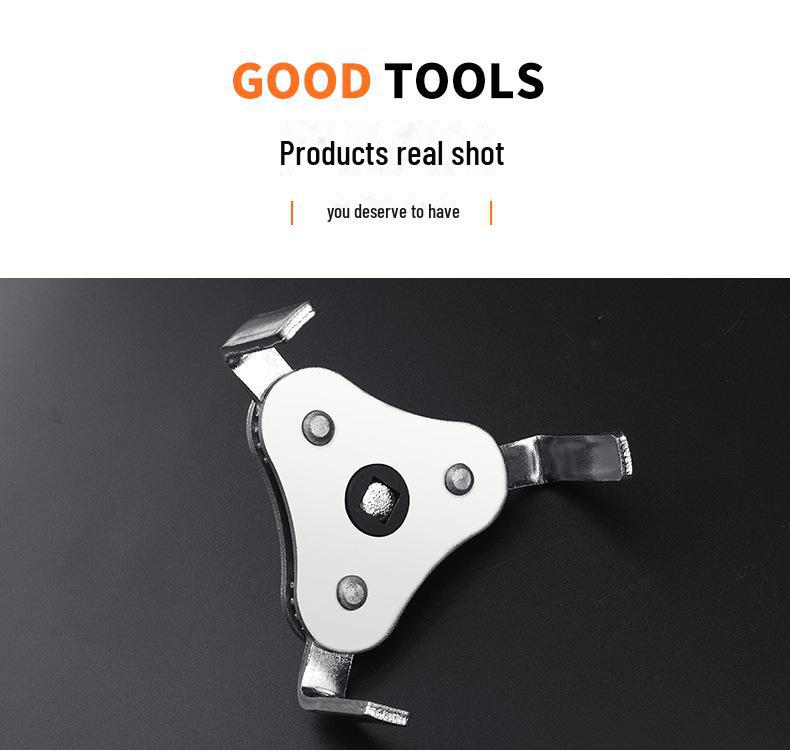 Трехзубцовый цепной ключ для масляного фильтра Green Forest