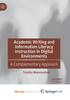 Книга Academic Writing and Information Literacy Instruction In Digital Environments : A Complementary Approach