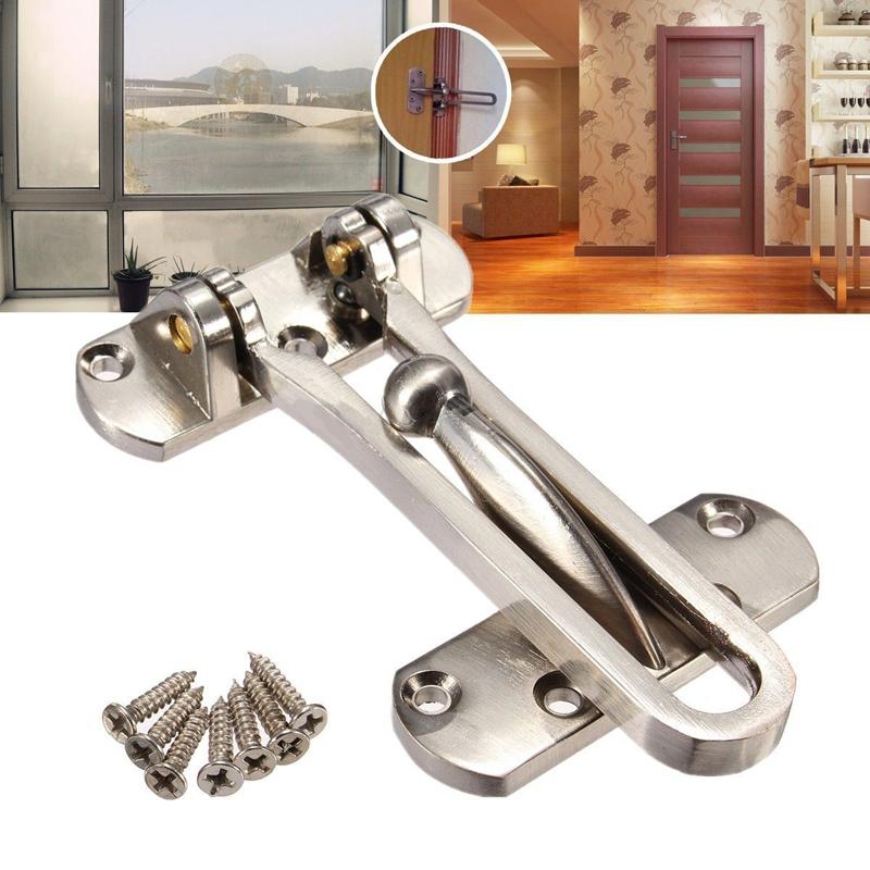 New Front Door Security Safety Strong Durable Home Chain Lock Guard Catch