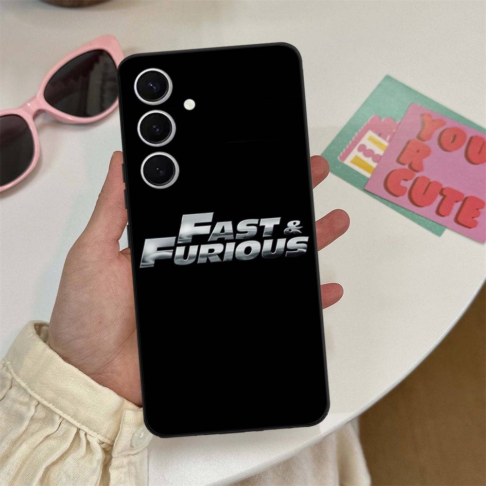 Чехол для телефона 'Форсаж' для Samsung S 24 Fe 25 Ultra Plus 20 Lite 21 30 22 23 24 22 Ultra 5G Fundas