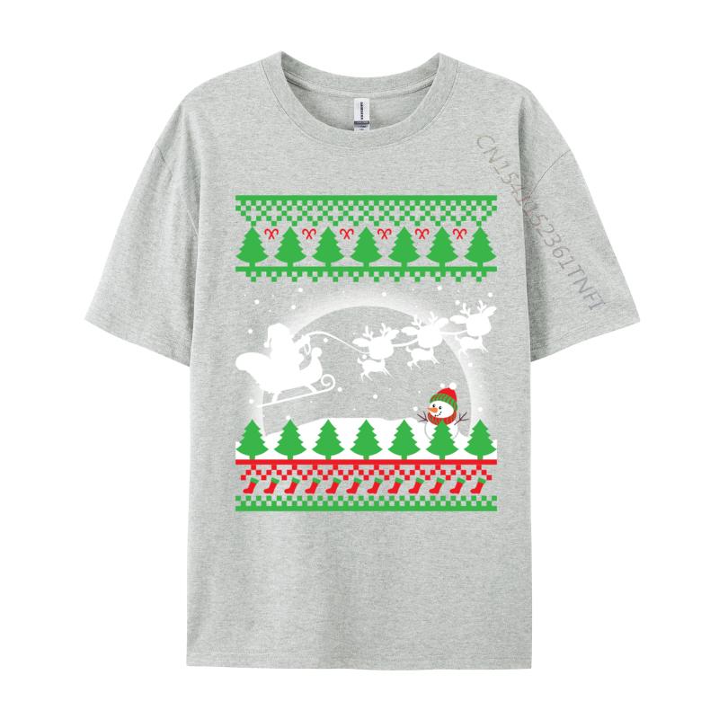 I Want To Believe Ugly Christmas Physical Therapy Hot Sale Comfortable T Shirt Cotton Fabric Camisa Unisexs T Shirt TeeShirt