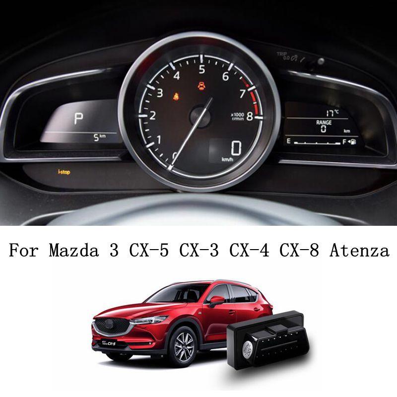 start stop push button istop off switch auto OBD engine canceller eliminator system for mazda 3 CX3 CX5 2012-2020 Atenza Axela