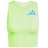 (WMNS) Adizero Road to Records Укороченный топ Азиатский размер 'Lucid Lemon' Женский IT5774