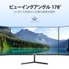 XUNDEFINED Inch 75Hz Computer Monitor with Speakers 1080p IPS Frameless Monitor FreeSync Million Colors Eye Care Monitor with HDMI VGA Port 23.8 16.7