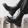 Men's New High-top Martin Boots, Thick-soled Heightening Foot Cover, Youth Fashion Cigarette Boots, Trendy Boots 14403-J