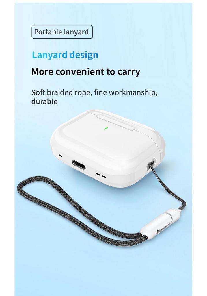 TWS Bluetooth Earbuds A5 with ANC+ENC Noise Cancelling, Full Compatibility for iOS & Android