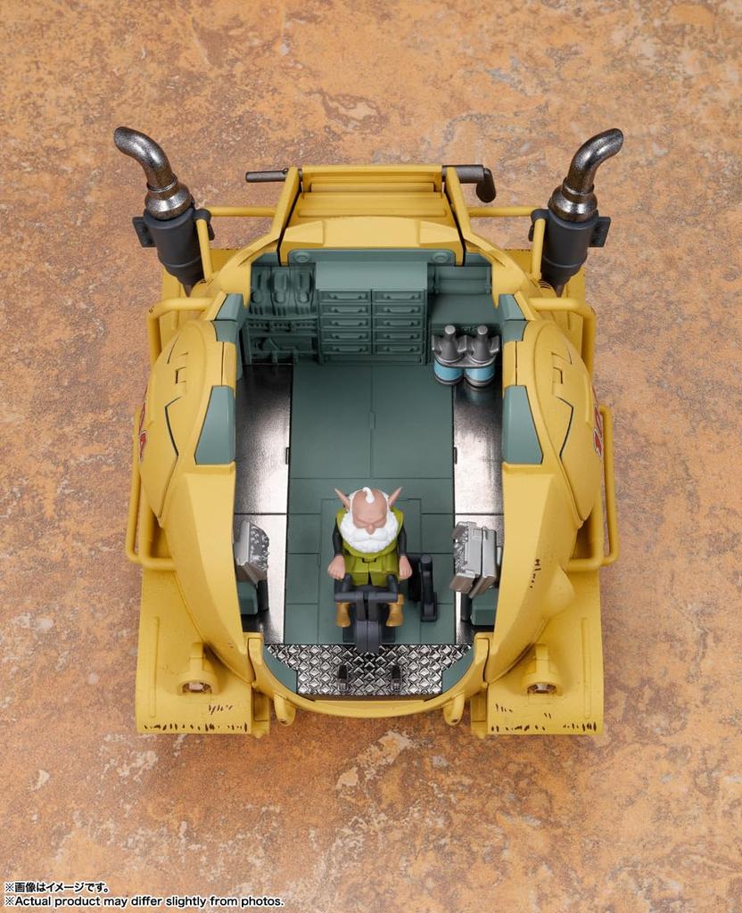 TAMASHII NATIONS Chogokin SAND LAND Sandland Королевский армейский танковый корпус 104 150 мм окрашенная подвижная фигурка Нет. приблизительно. ПВХ, АБС, литье под давлением