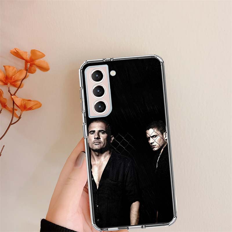 Прозрачные чехлы для телефона из сериала Побег из тюрьмы для Samsung S26 Ultra Galaxy S25 Edge S24 S23 FE S21 Plus S20 S22 S10 Чехол с узором C
