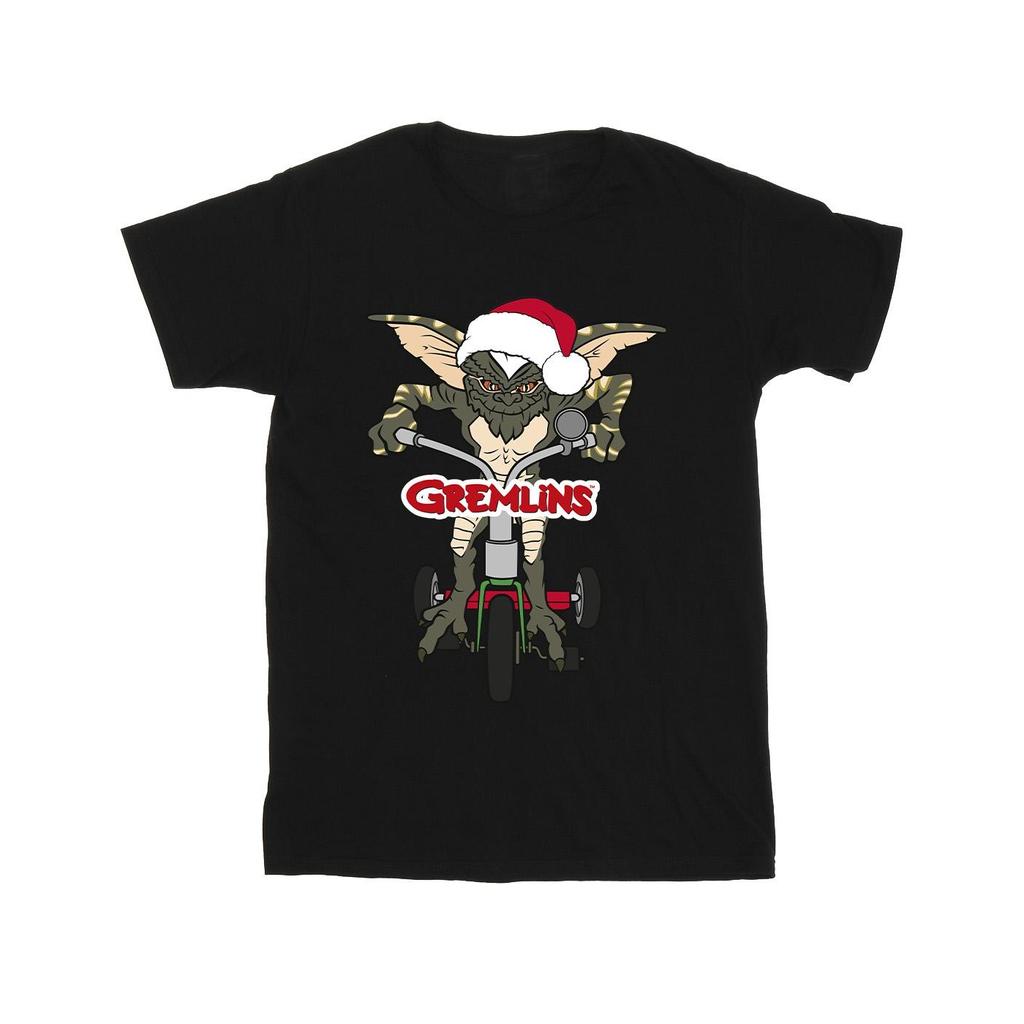 Gremlins Mens Bike Logo T-Shirt