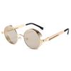 Steampunk Glasses, Round Sunglasses, Retro Glasses, Trendy Men'S And Women'S Sunglasses