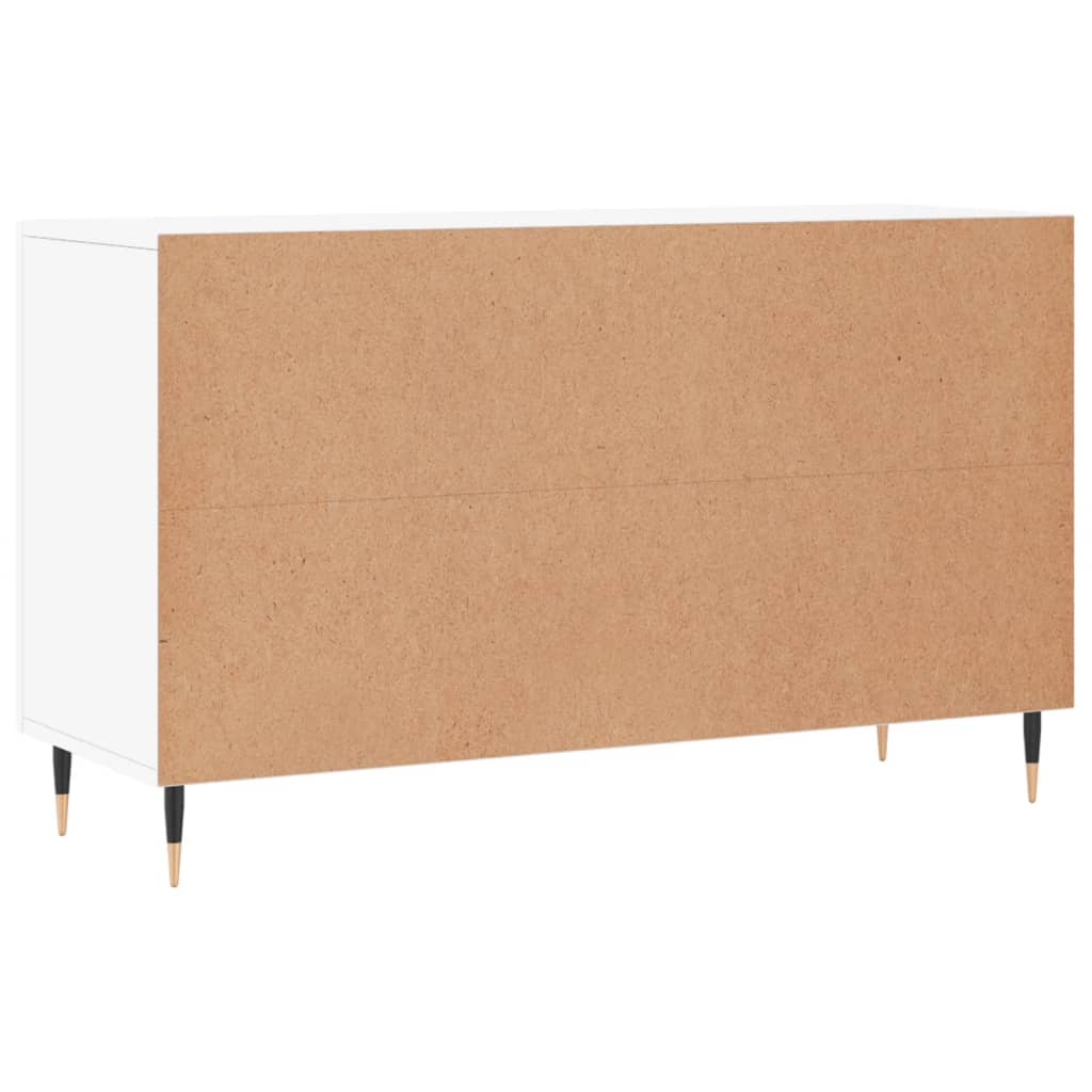Vidaxl Komoda, Biała, 100X36X60 Cm, Materiał Drewnopochodny