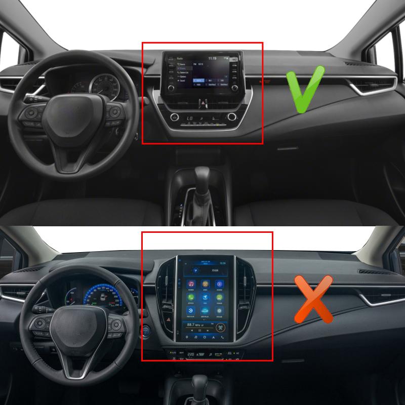Накладка на панель приборов автомобиля Коврик на панель Накидка Для Toyota Corolla E210 2019 - н.в. Левый руль Правый руль Автомобильный коврик на панель 2020 2026 Защита от солнца Антигрязь