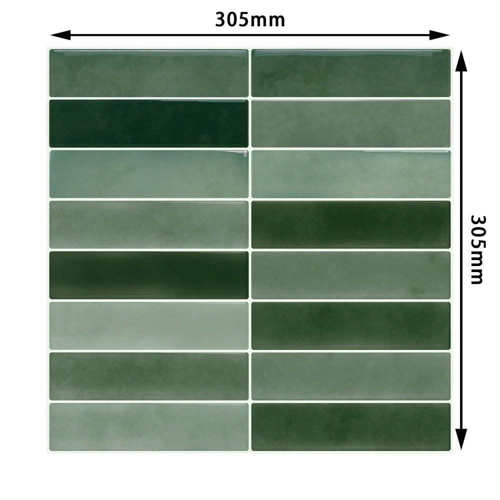 Самоклеящиеся 3D Стерео Настенные Наклейки Водонепроницаемые Имитация Плитки для Кухни Ванной