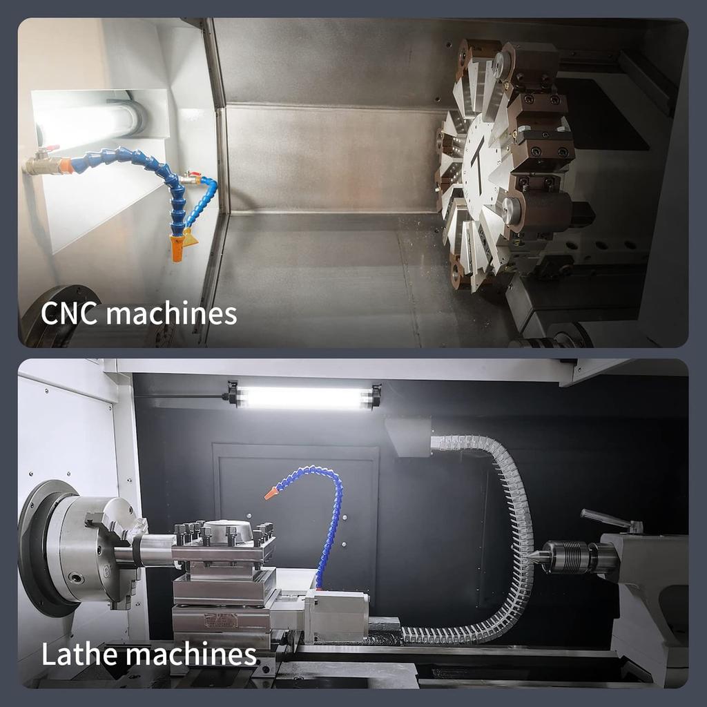 Светодиодный рабочий светильник водонепроницаемый подкапотный рабочий светильник перезаряжаемый 1500 лм 24‑36 В для токарного станка деревообработки