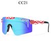 Adult UV400 Cycling Glasses Pit Viper Sunglasses Men Women Outdoor Baseball Eyewear Sport Goggles Mtb Sun Shades