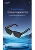 HD 800W AI Smart Glasses: Photo Recognition, Video Recording, Image Stabilization, Translation.