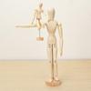 Wooden Jointed Doll Man Artist Figures Model Cartoon Blockhead Jointed Model Puppet