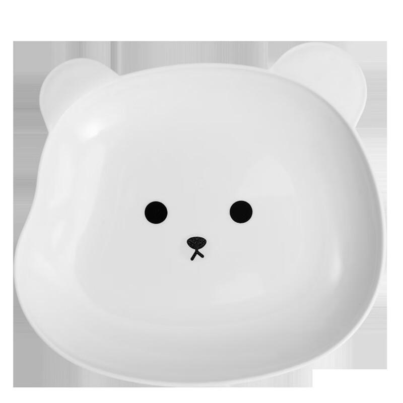 Cute Bear Bone Plate Set with Base