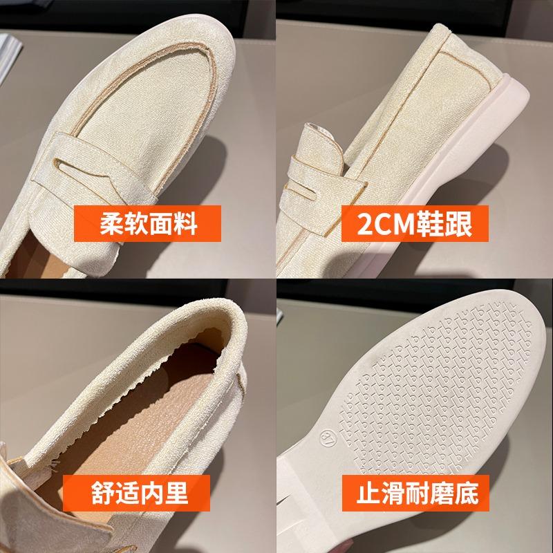 Женские мокасины Весна Slip on Женские дизайнерские туфли на плоской подошве Британский стиль Ретро дышащие мюли Удобные туфли на плоской подошве 2024