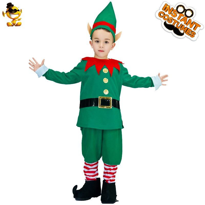 Christmas Children's Suit, Santa Claus Costume Combination, Masquerade Ball Children's Day Stage Performance Costume