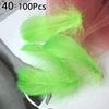 100pcs 6-12 Cm Natural Colourful Goose Feather Plume for Wedding Party Clothing Decoration DIY Craft Feathers