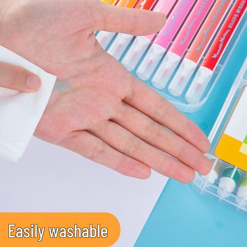 Набор детских смываемых акварельных ручек M&G, 48 цветов