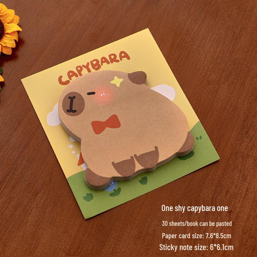 Capybara Alien Multifunctional Sticky Notes for Students