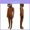 Children Gingerbread Man Jumpsuit Christmas Cosplay Costume Role Play Party