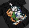 Футболка Hunter x Hunter Футболка Гона и Киллуа Топ Пито HxH Хисока Аниме Унисекс Футболка