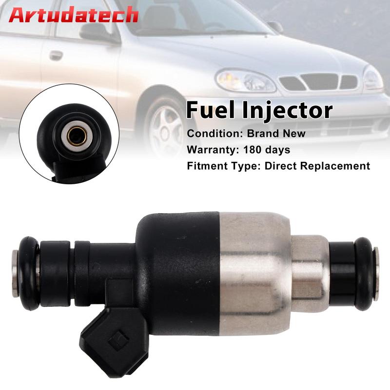 Artudatech 1PCS Fuel Injector 17109450 Fit for Daewoo Lanos 1997-2004 Fit for Nexia 1995-1997 Car Accessories
